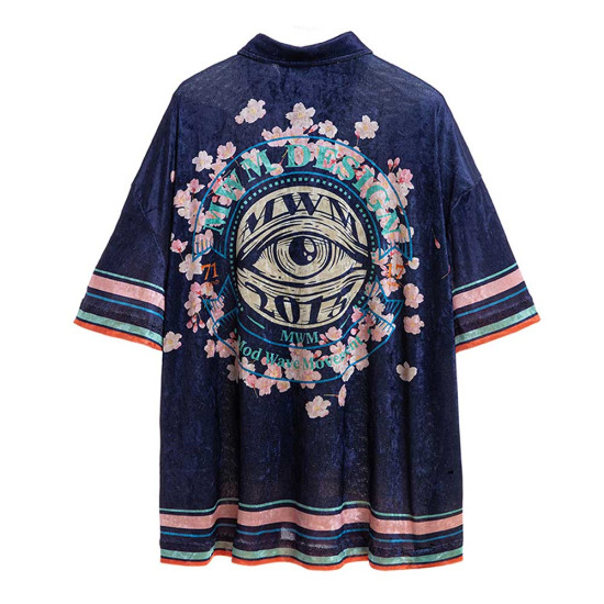 MWM Unisex πουκάμισο Colorblock Almond Blossom Shirt